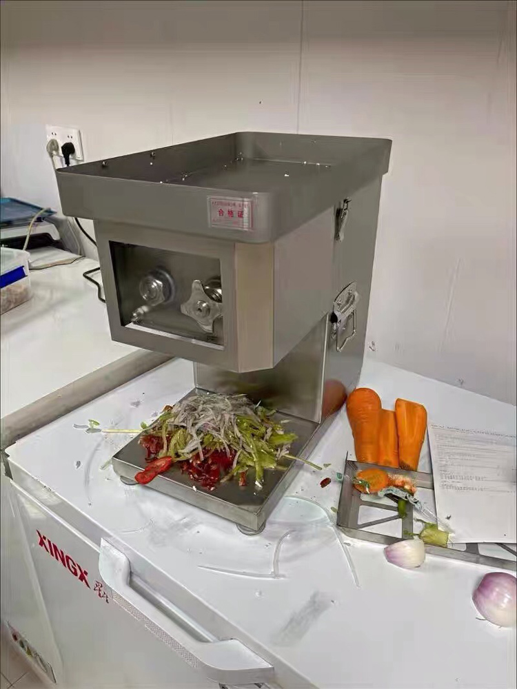 Meat Slicer Machine - Automatic Electric Meat Vegetable Cutting Grinder