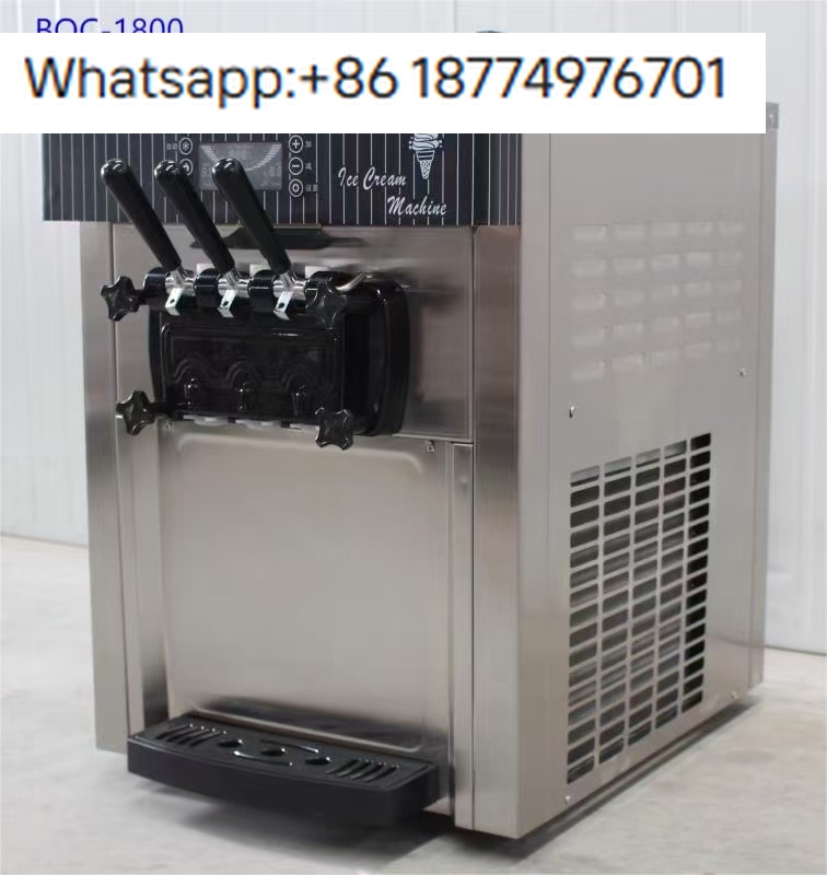 Commercial Ice Maker - Ice Cream Maker 20-28L/h 3 Flavors