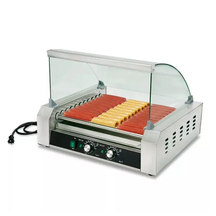 Hot Dog Roller Grill - Hot Dog 11 Roller 27 Dogs