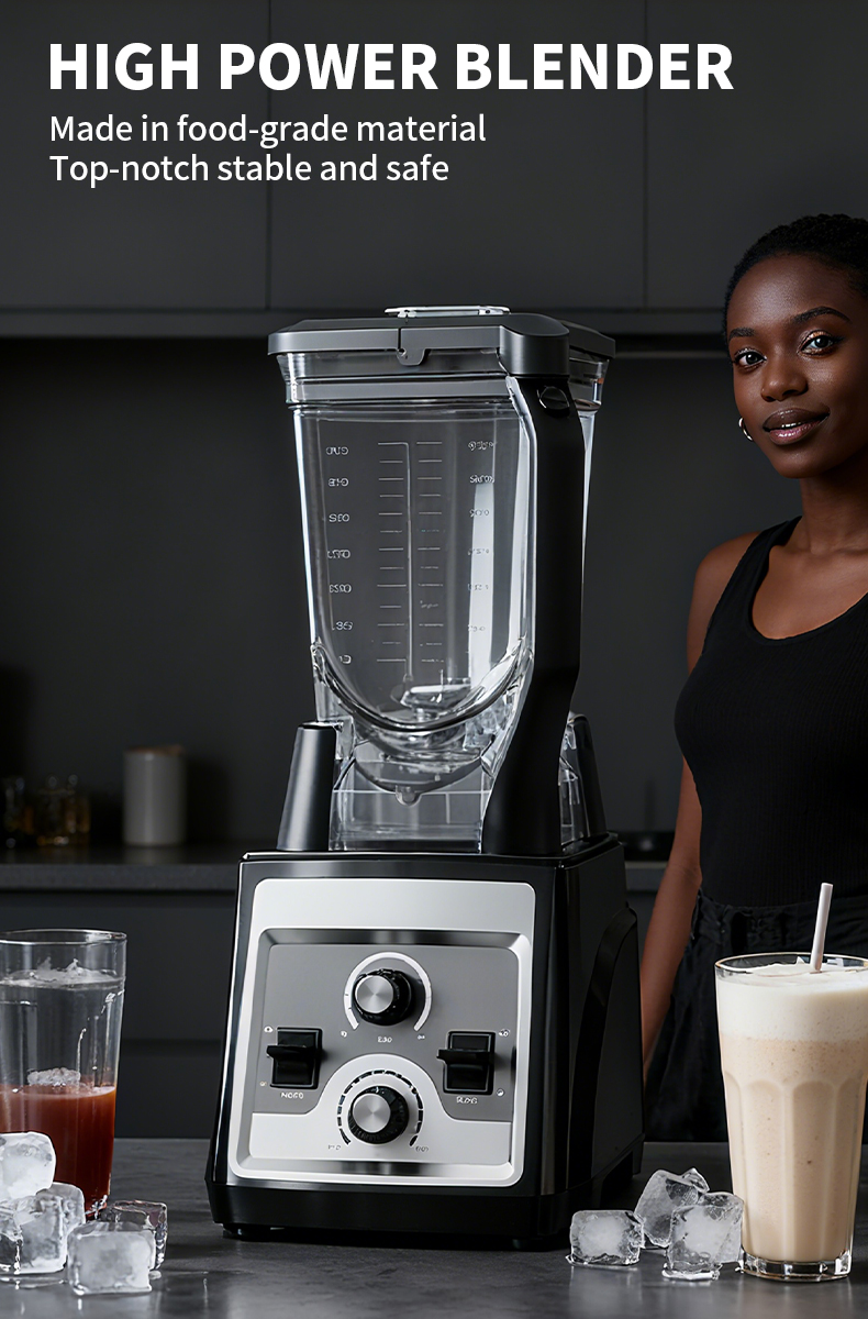 Commercial Blender Heavy Duty - 2200W Heavy Duty Commercial & Household