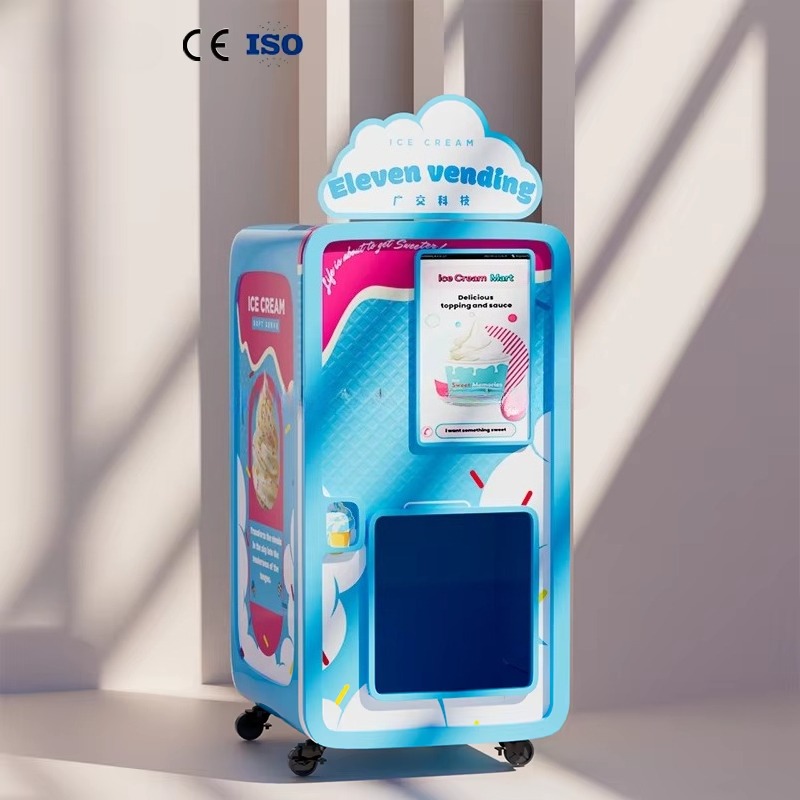 Commercial Ice Maker - Smart Commercial Ice Cream Vending Machine