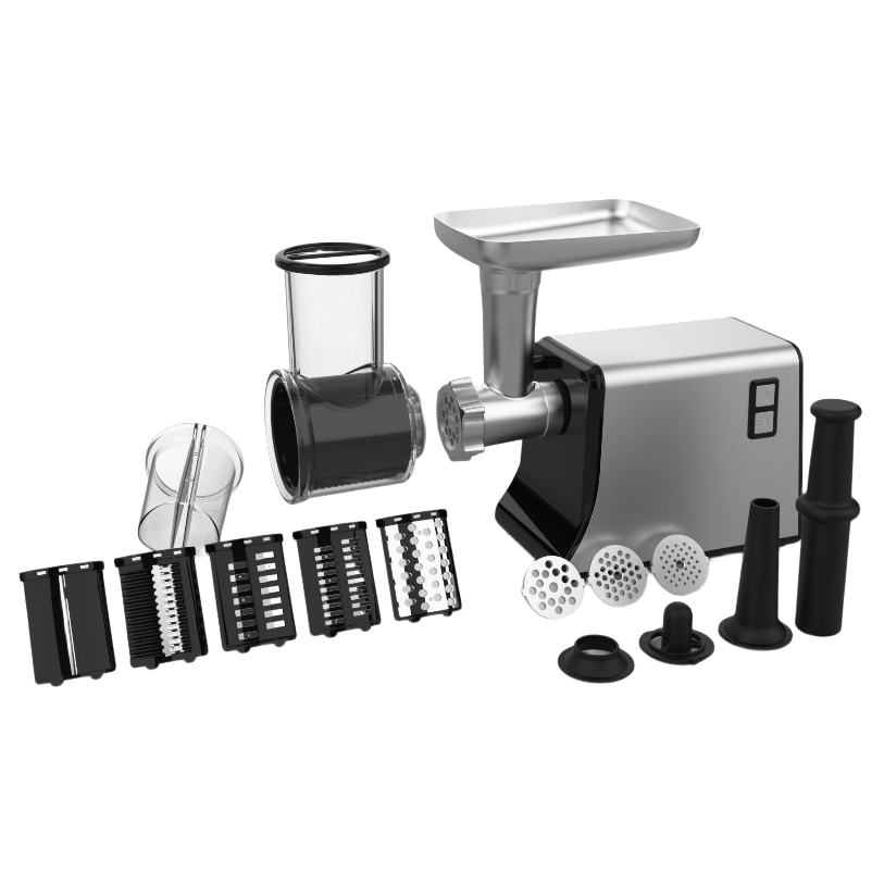 Meat Slicer Machine - Electric Meat Grinder Stainless Steel Meat