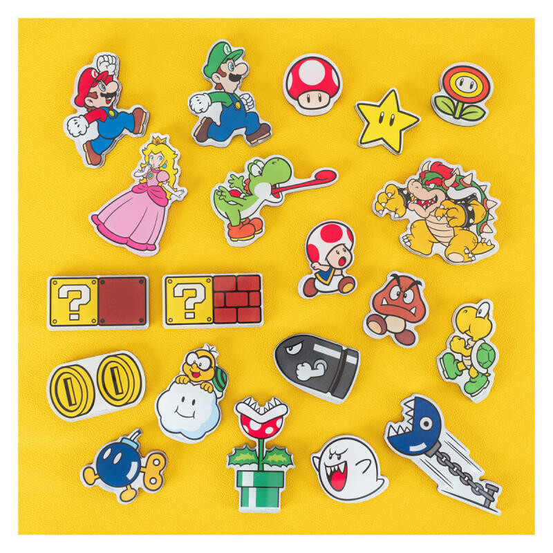 Commercial Kitchen Refrigerator - Kawaii Mario Fridge Magnets Cute Cartoon