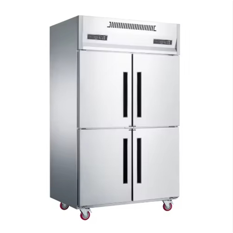 Commercial Kitchen Refrigerator - Commercial Stainless Steel Upright Freezer Double