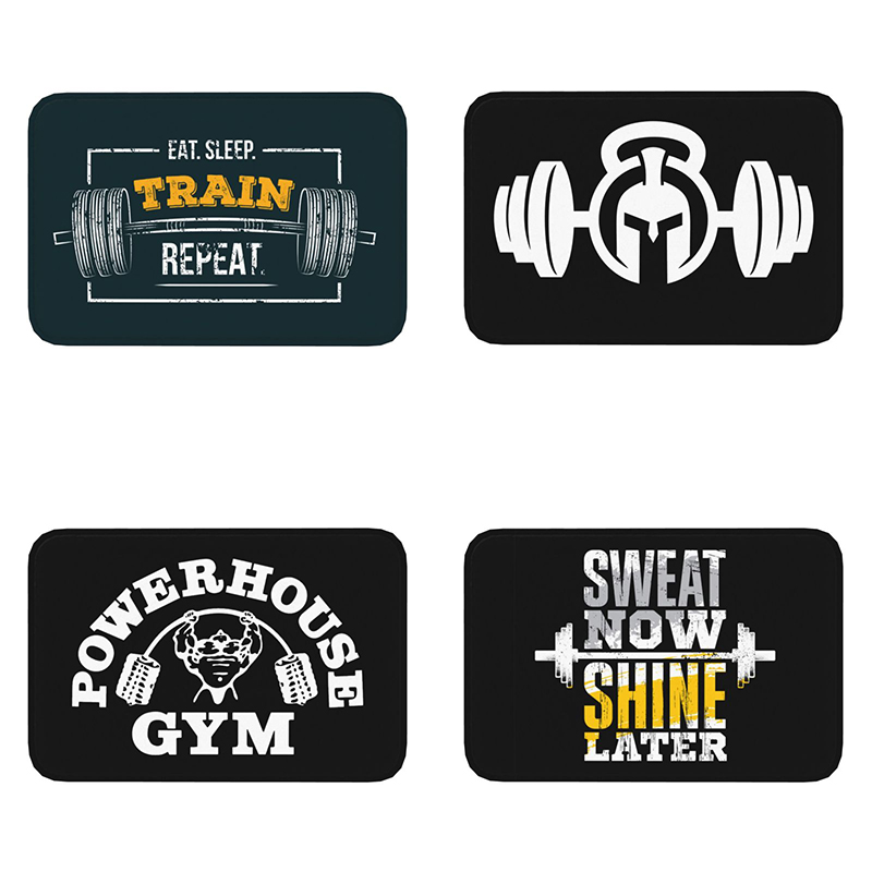 Commercial Kitchen Quotes - Eat, Sleep, Train, Repeat Fitness, Motivational