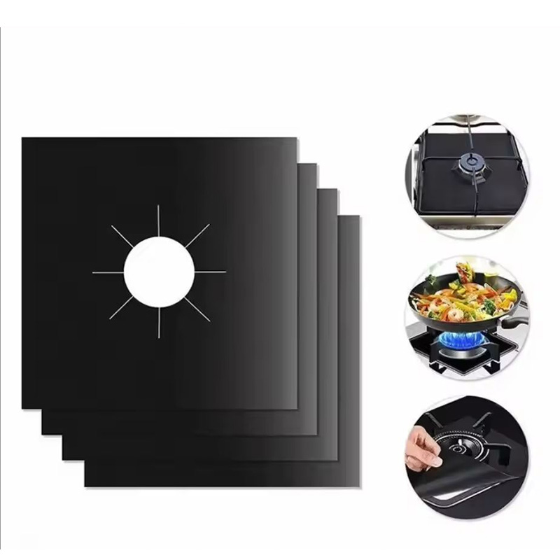 2/4/8Pcs Gas Stove Protector C - đánh giá và giá Commercial Kitchen Hood Installation