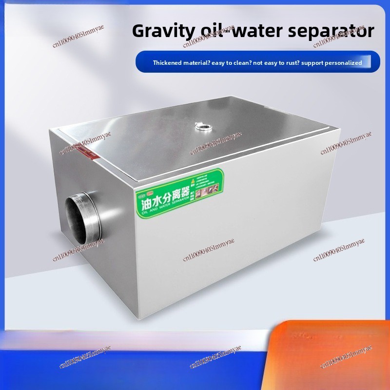 Buried Stainless Steel Grease  - đánh giá và giá Commercial Kitchen Grease Trap