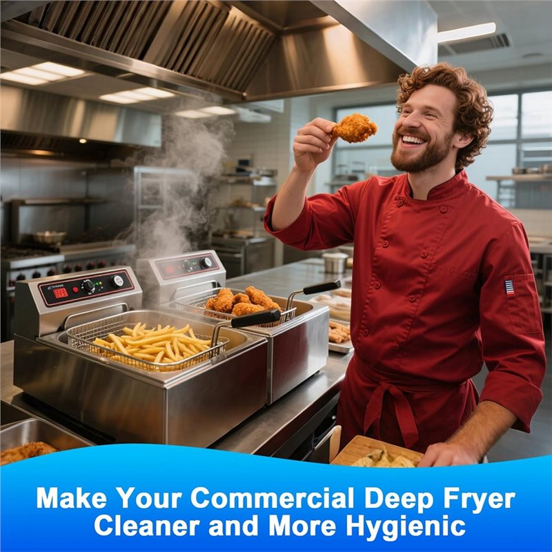 WORTHOWN-Commercial Fryer Clea - đánh giá và giá Commercial Kitchen Deep Cleaning