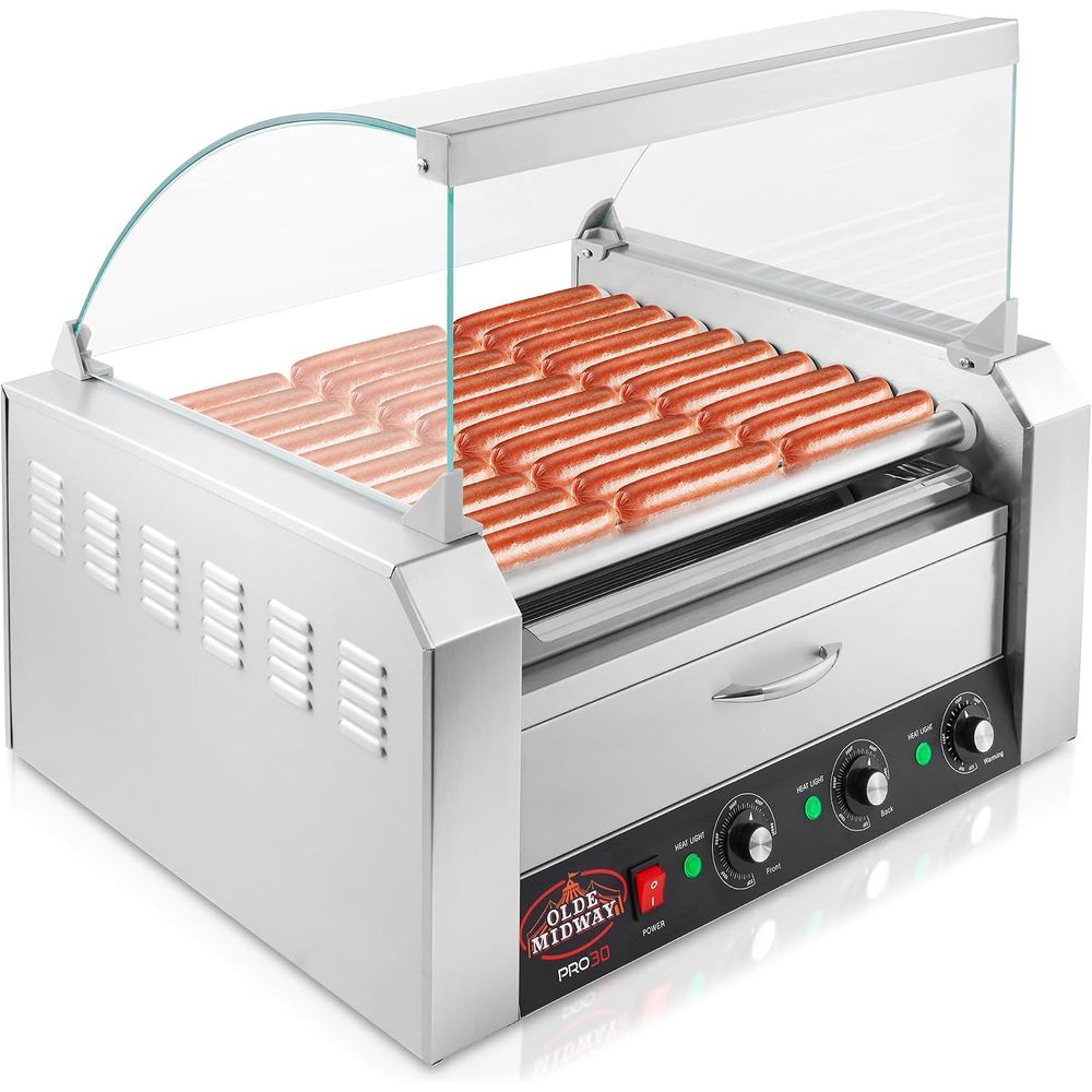 Olde way Electric 30 Hot Dog 1 - đánh giá và giá Hot Dog Roller Grill