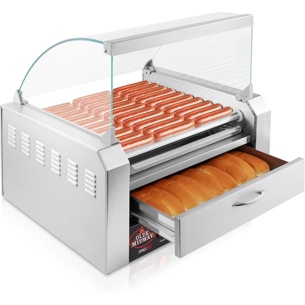 Olde way Electric 30 Hot Dog 1 - đánh giá và giá Hot Dog Roller Grill