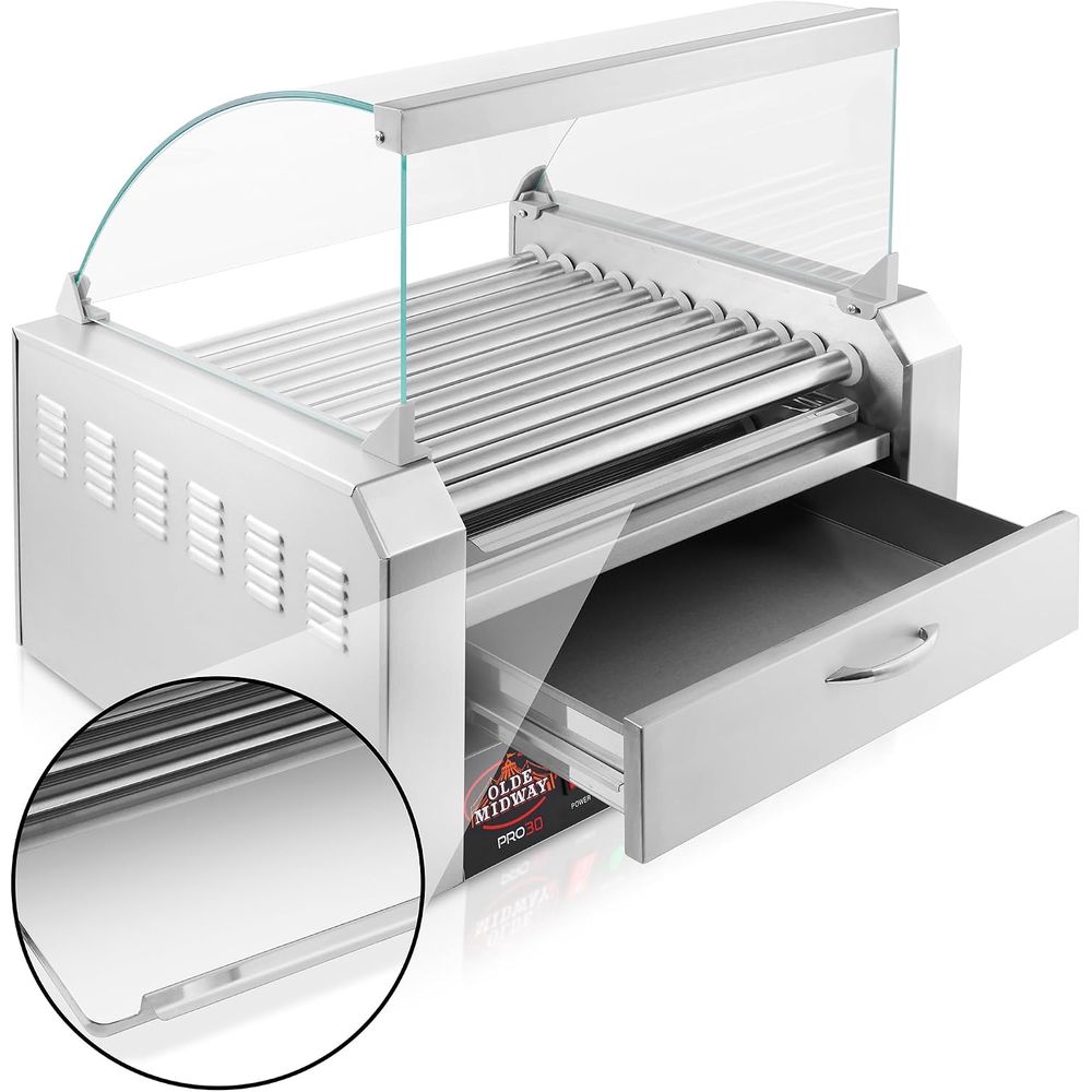 Olde way Electric 30 Hot Dog 1 - đánh giá và giá Hot Dog Roller Grill