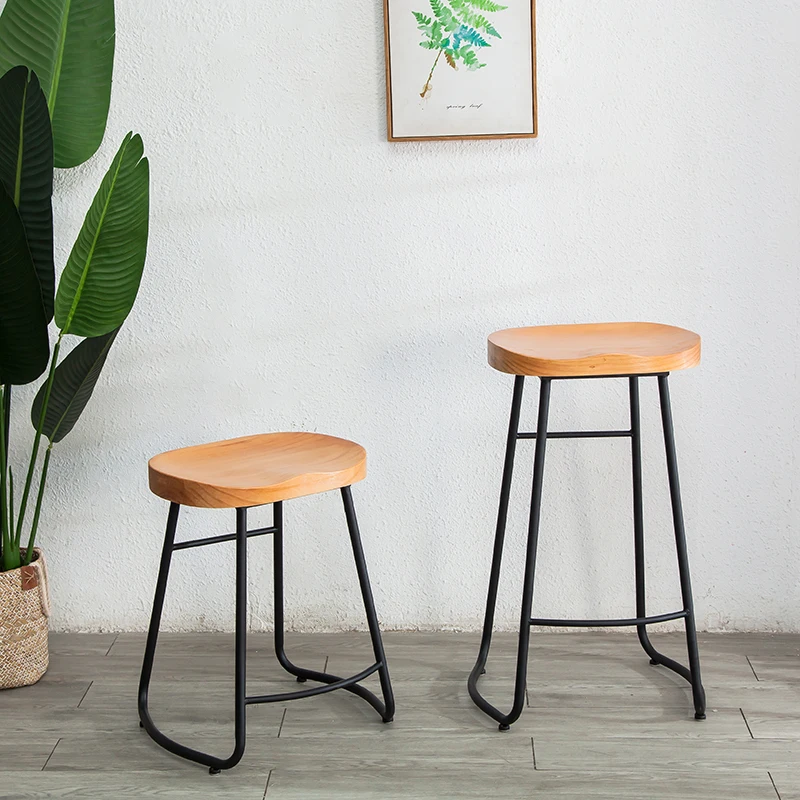 Simple Modern Iron Bar Chairs, - đánh giá và giá Commercial Kitchen Counter