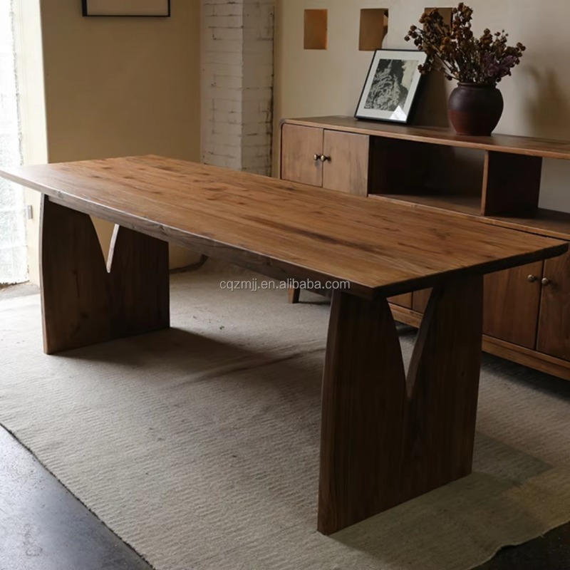 Solid Wood Dining Table Set Mo - đánh giá và giá Commercial Kitchen Set