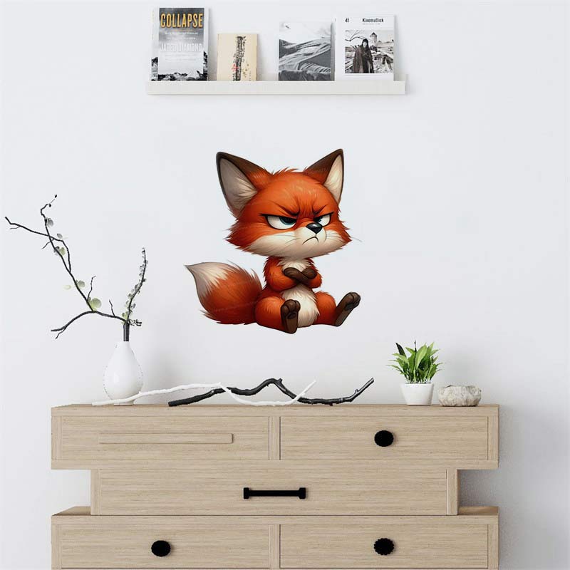Grumpy Animals Wall Sticker Li - đánh giá và giá Commercial Kitchen Fridge