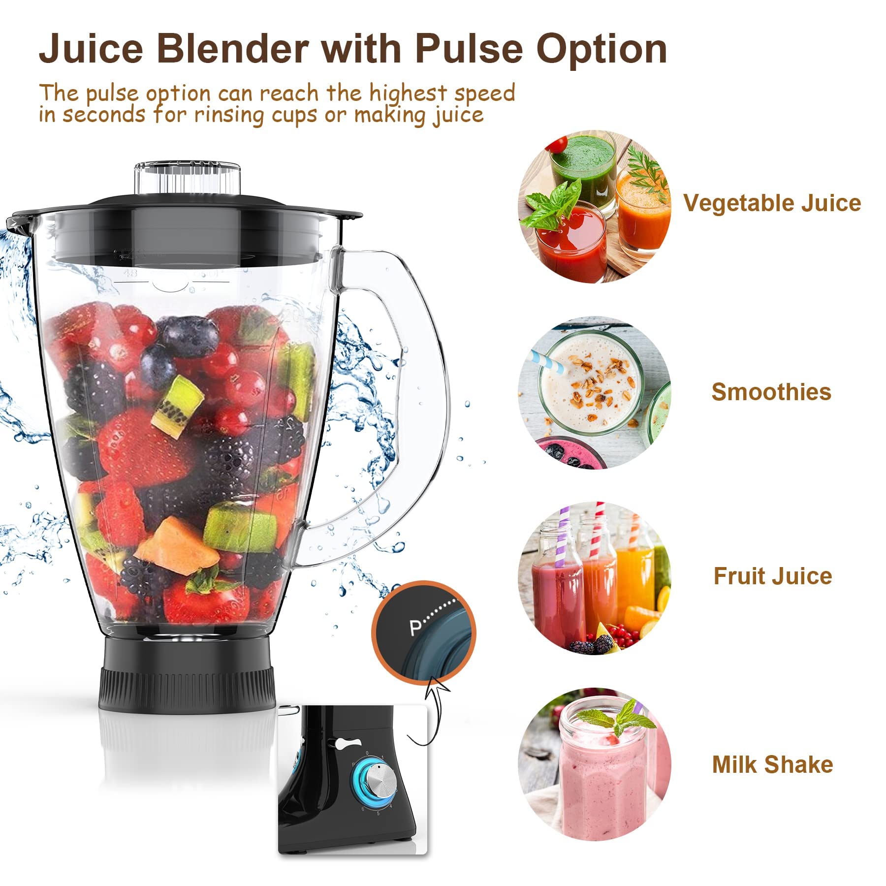 Blender, Fresh Juice, Automati - đánh giá và giá Commercial Blender Heavy Duty