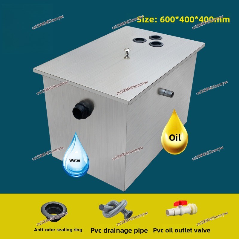 Stainless Steel Oil-water Sepa - đánh giá và giá Commercial Kitchen Grease Trap