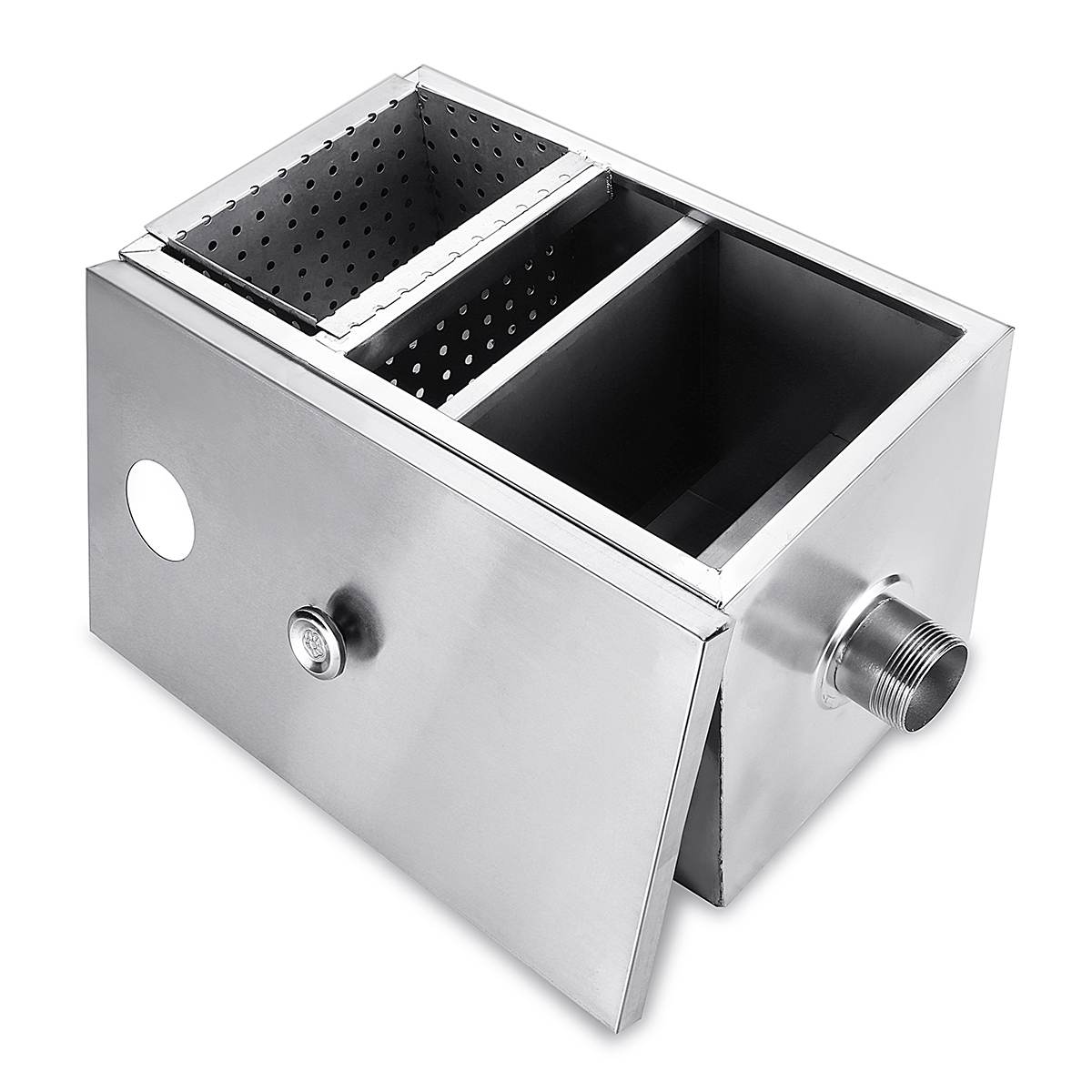 Stainless Steel Grease Trap, O - đánh giá và giá Commercial Kitchen Grease Trap