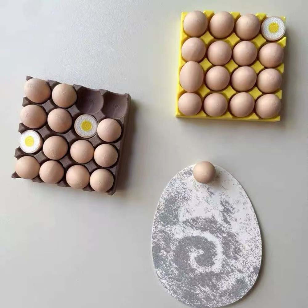 Egg Fridge Magnets Set Cute 3D - đánh giá và giá Commercial Kitchen Fridge