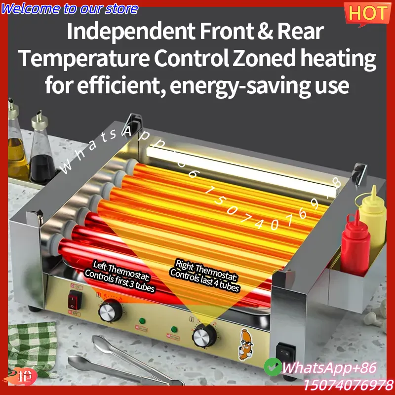2026 Temp Control BBQ Machine  - đánh giá và giá Hot Dog Roller Grill