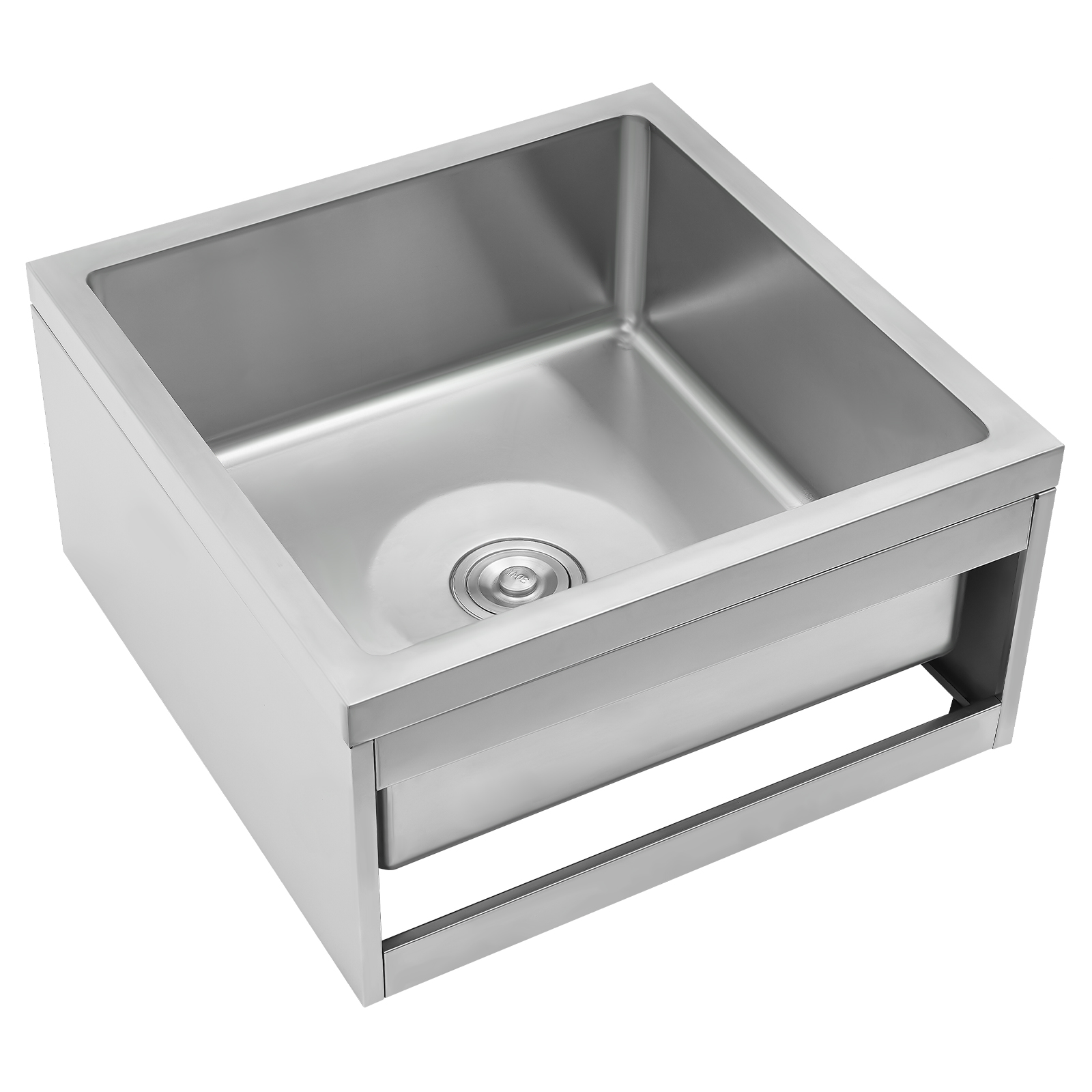 Stainless Steel Floor Mop Sink - đánh giá và giá Commercial Kitchen Deep Cleaning