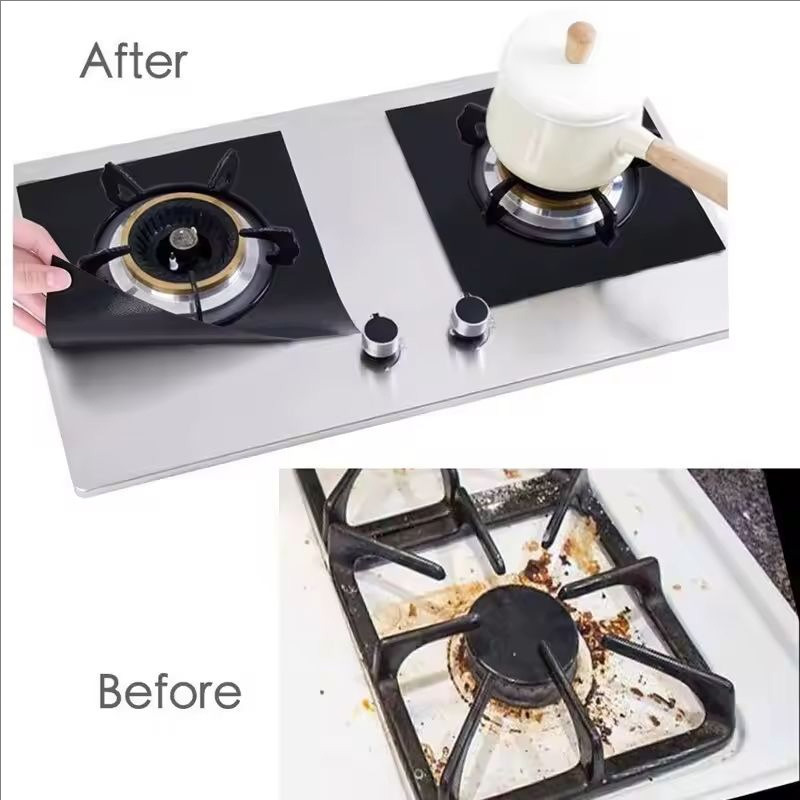 4/8Pcs Gas Stove Protector Coo - đánh giá và giá Commercial Kitchen Hood Installation