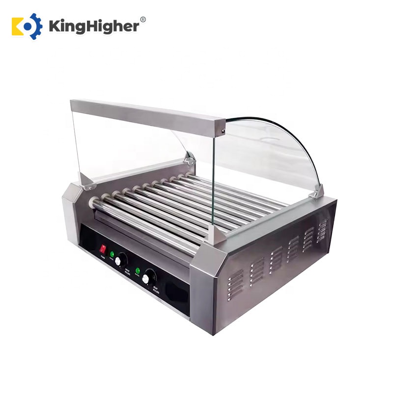 New Commercial Hot Dog 11 Roll - đánh giá và giá Hot Dog Roller Grill