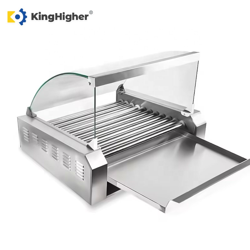 New Commercial Hot Dog 11 Roll - đánh giá và giá Hot Dog Roller Grill