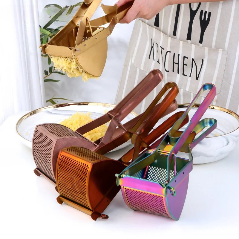 1pc Gold Potato Ricer Manual L - đánh giá và giá Commercial Kitchen Manufacturers