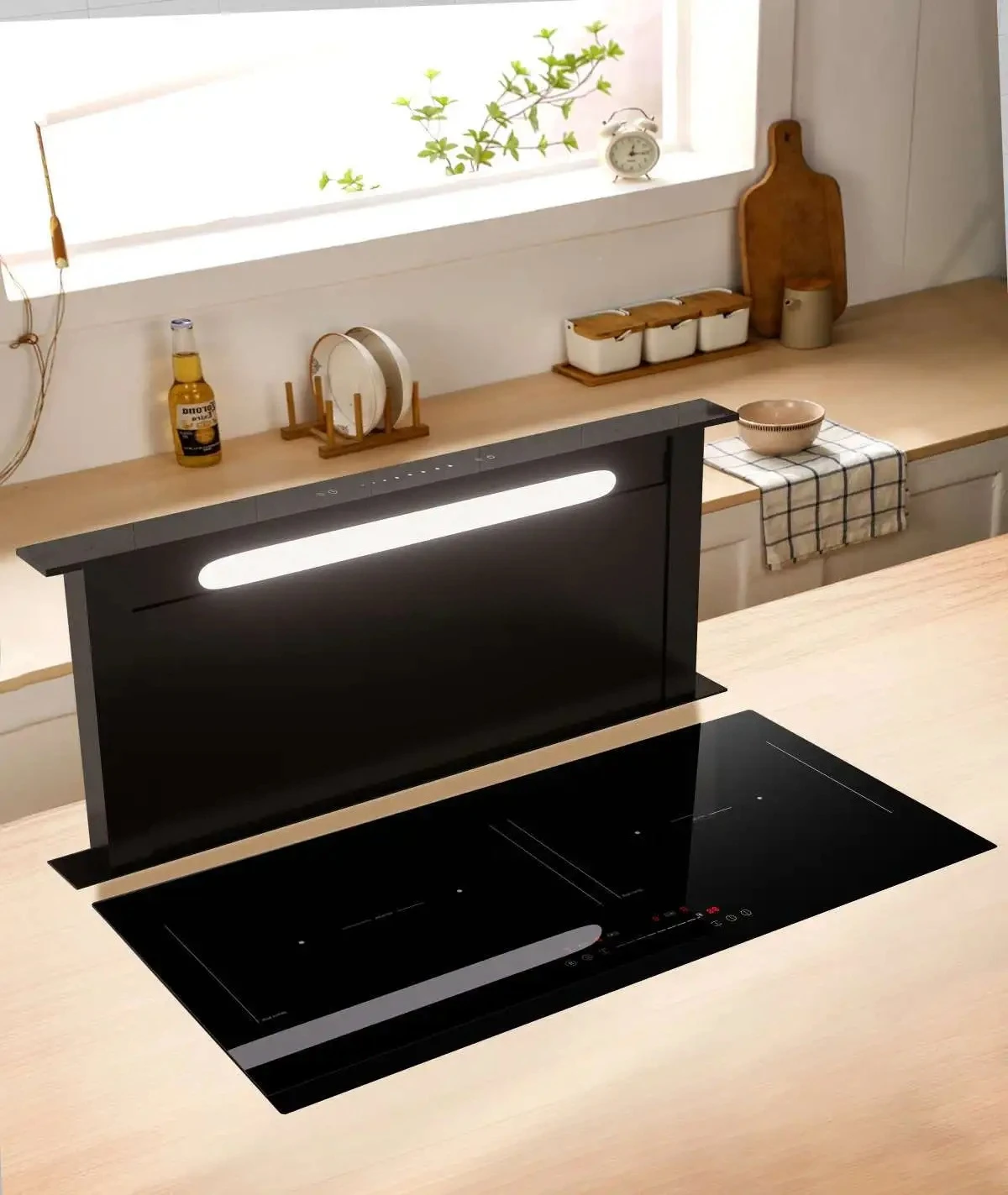 90cm Ultra-Thin Slide-Out Down - đánh giá và giá Commercial Kitchen Hood Installation
