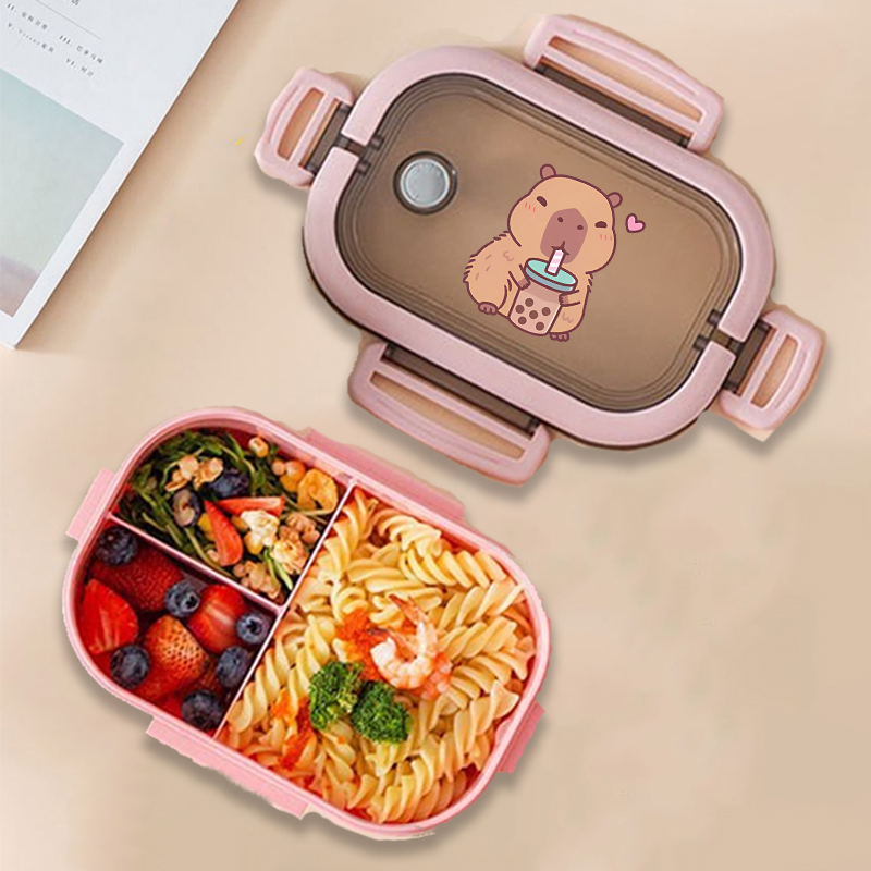 Capybara Bento Lunch Box Anime - đánh giá và giá Commercial Kitchen Utensil Organizer