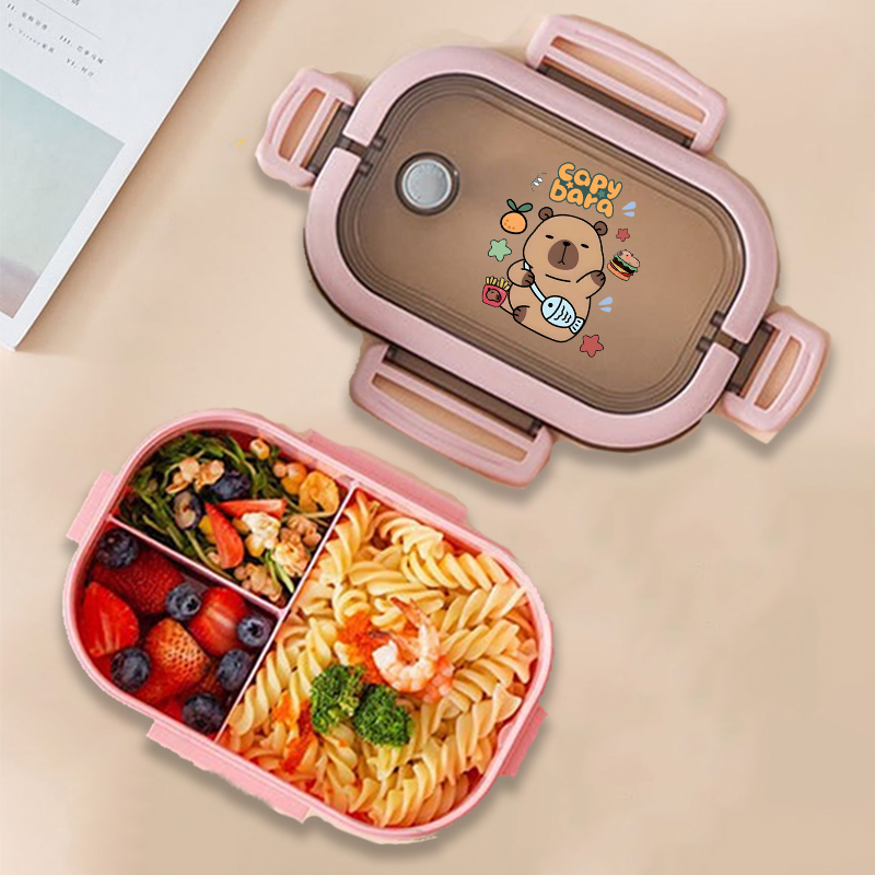 Capybara Bento Lunch Box Anime - đánh giá và giá Commercial Kitchen Utensil Organizer