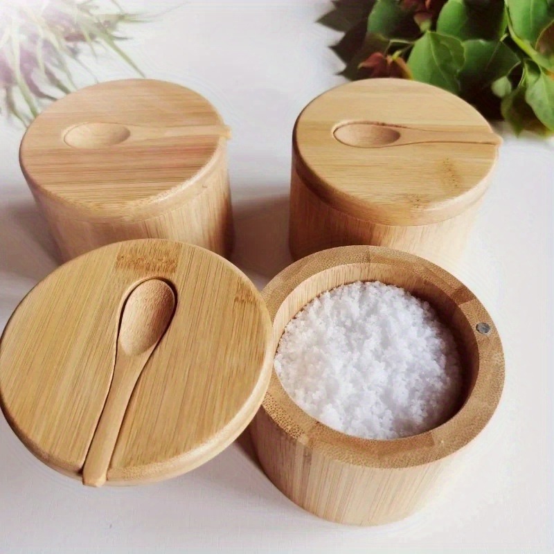 Bamboo Salt And Pepper Seasoni - đánh giá và giá Commercial Kitchen Utensil Organizer