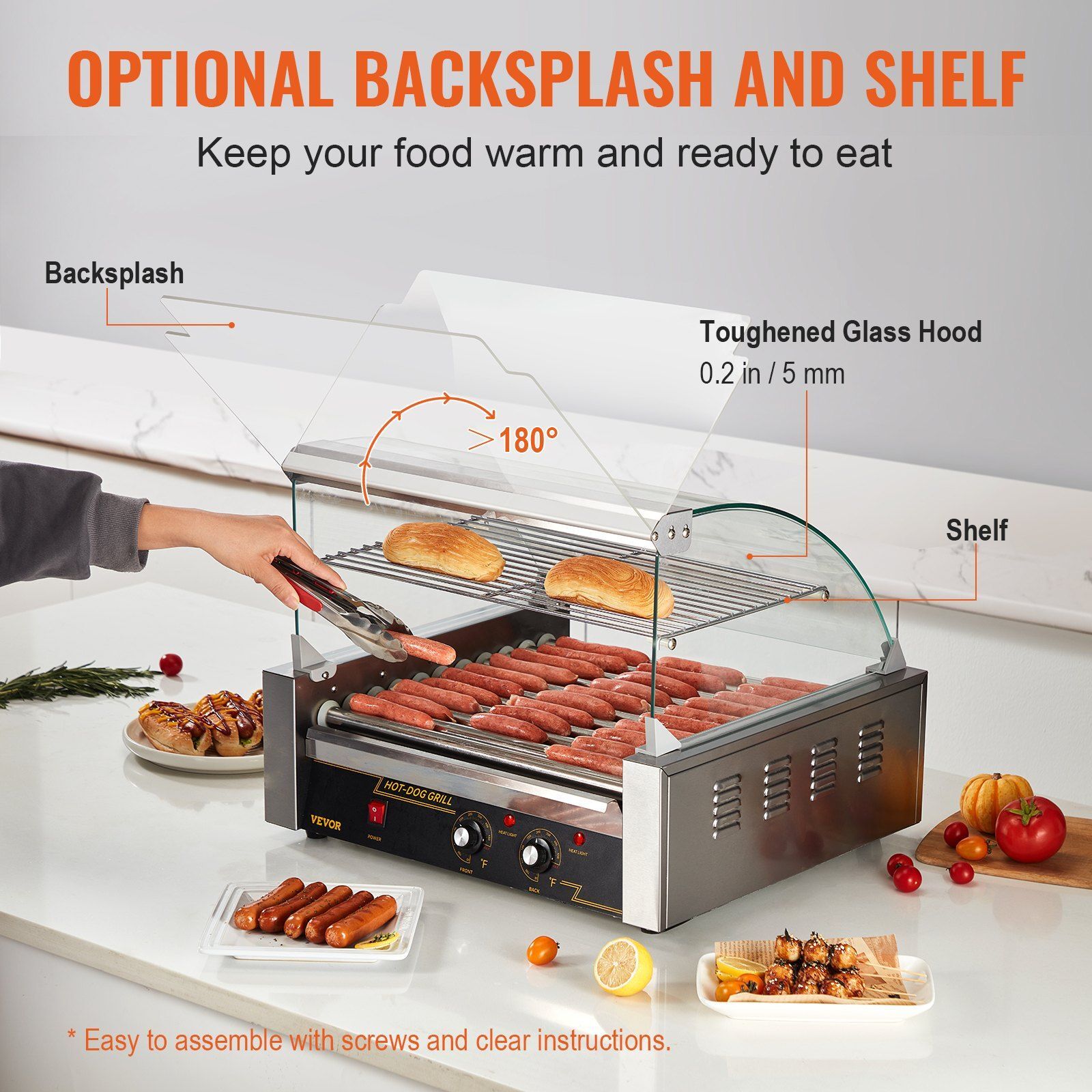 Hot Dog Roller 11 Roller 30 Ho - đánh giá và giá Hot Dog Roller Grill