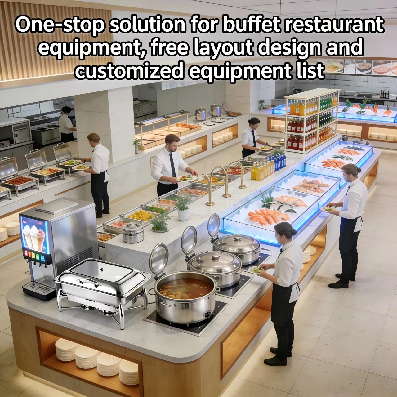 KFC Commercial Fast Food Equip - đánh giá và giá Commercial Kitchen Layouts