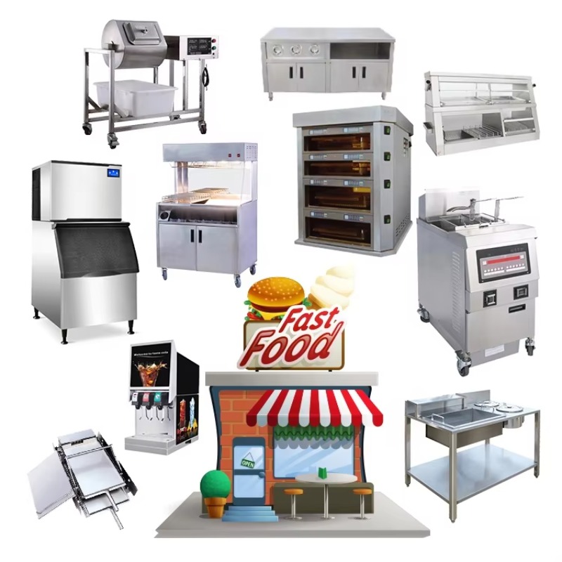 Fast Food Restaurant Equipment - đánh giá và giá Commercial Kitchen Layouts