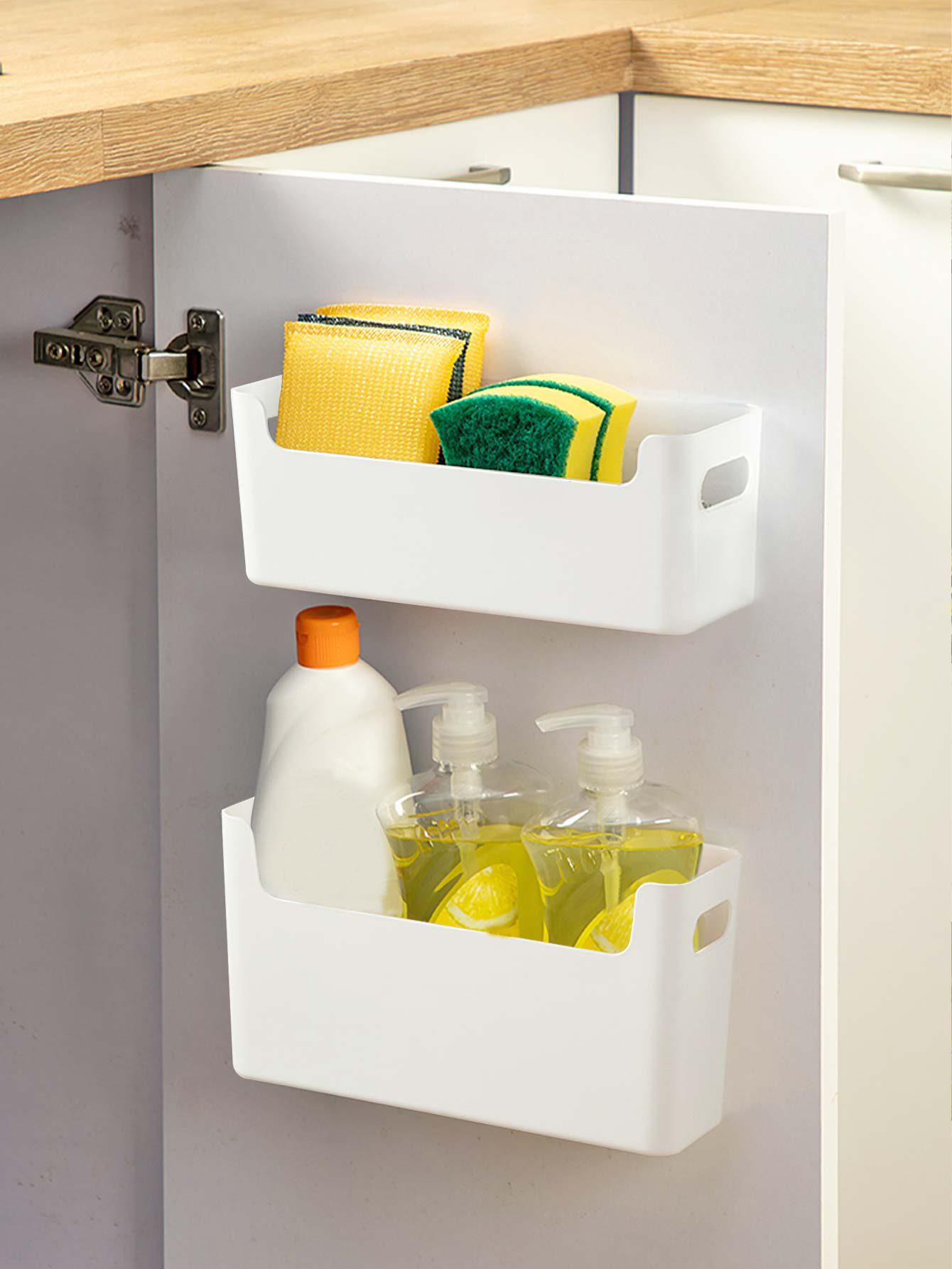 Punch Free Cabinet Door Organi - đánh giá và giá Commercial Kitchen Utensil Organizer