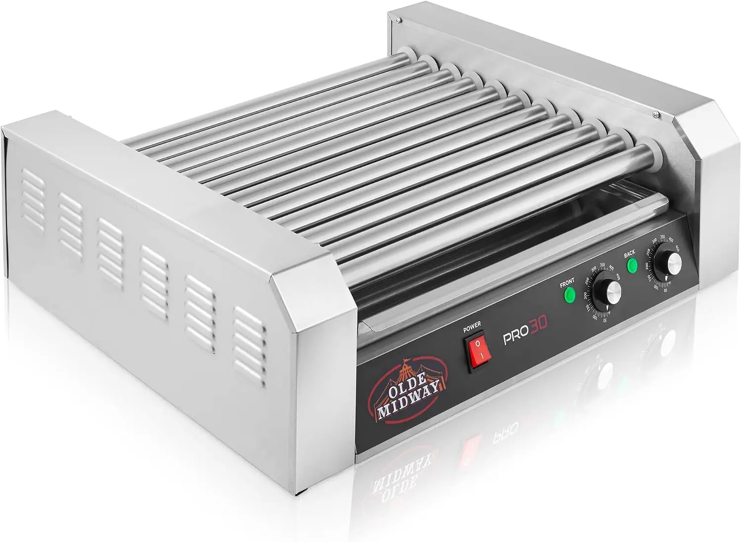 Electric 30 Hot Dog 11 Roller  - đánh giá và giá Hot Dog Roller Grill