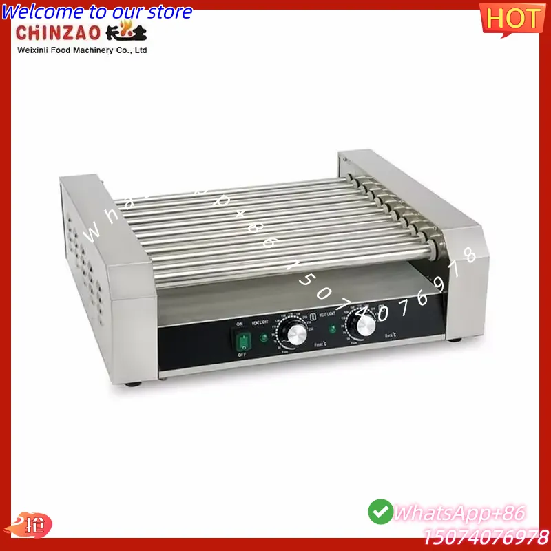 2026 11 Roller Commercial Elec - đánh giá và giá Hot Dog Roller Grill