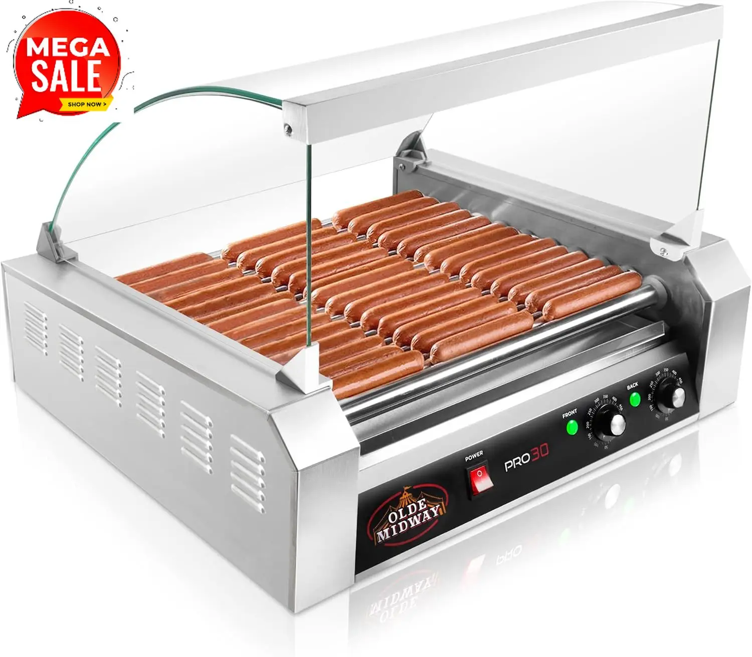 BestsellerElectric 30 Hot Dog  - đánh giá và giá Hot Dog Roller Grill