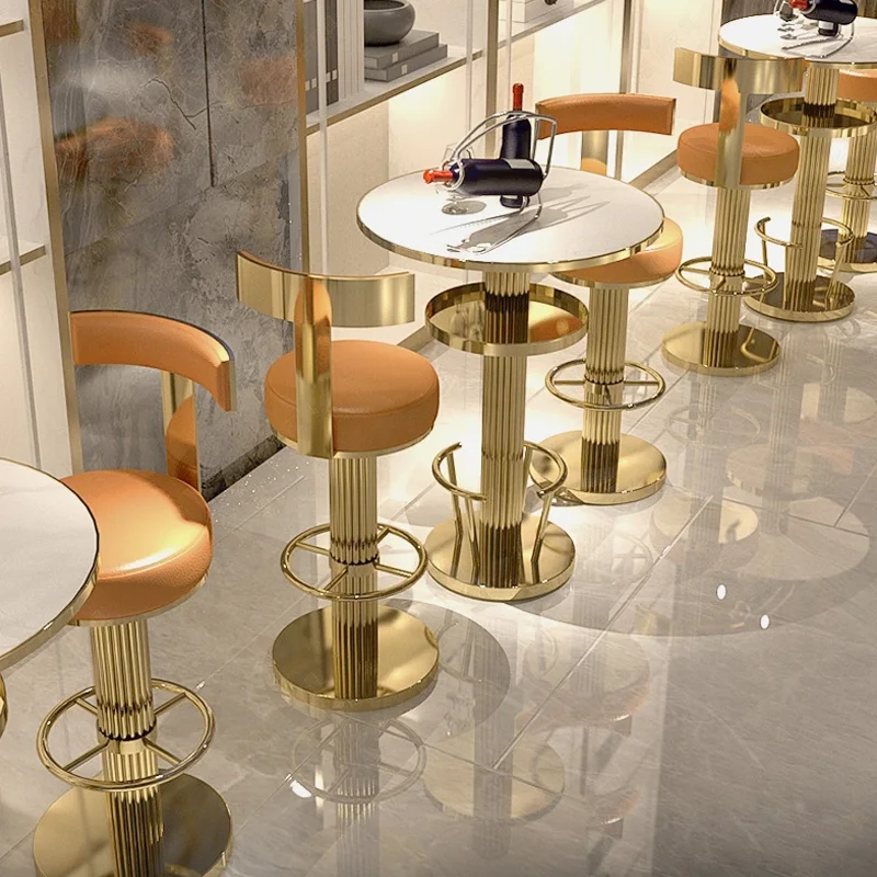 Luxury Marble Bar Table Set Wi - đánh giá và giá Commercial Kitchen Set
