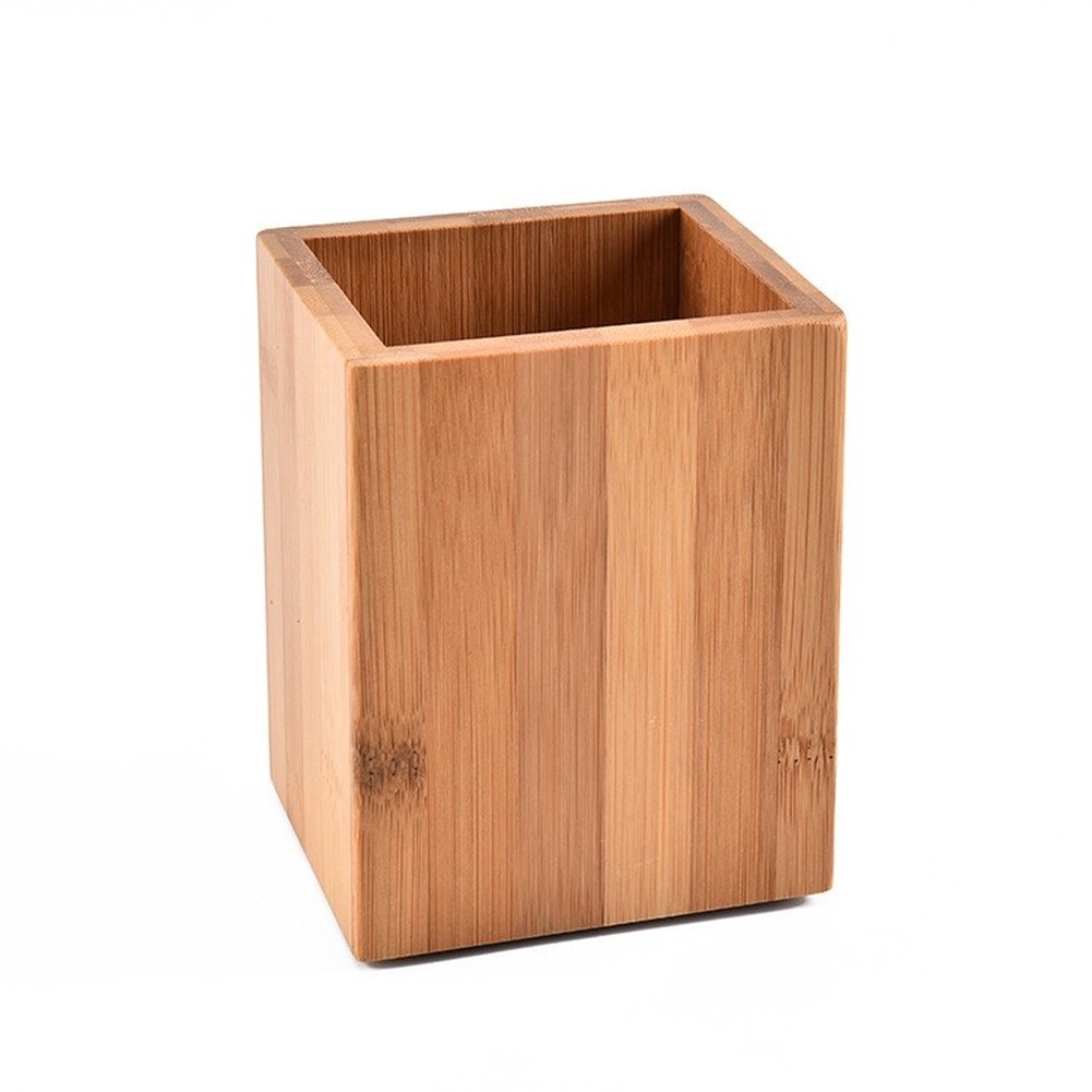 Solid Wood Utensil Holder for  - đánh giá và giá Commercial Kitchen Layouts
