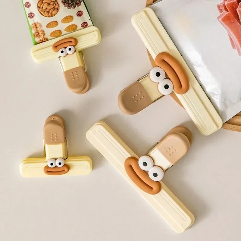 3pcs Creative Face Bag Sealing - đánh giá và giá Commercial Kitchen Refrigerator