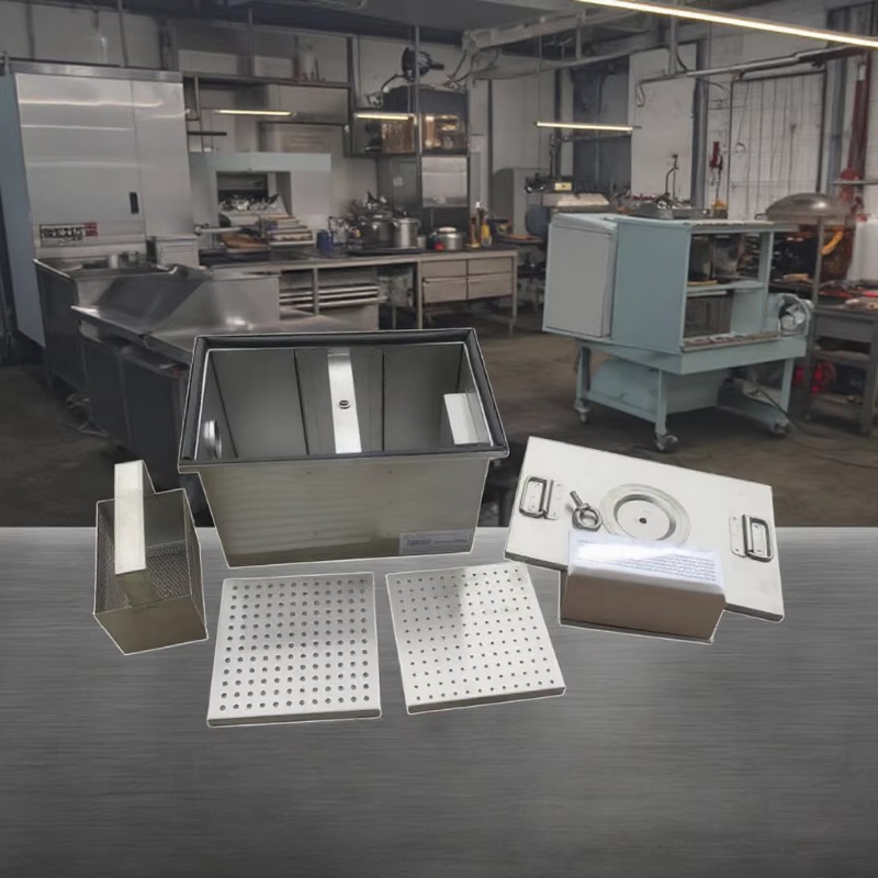 New stainless steel kitchen gr - đánh giá và giá Commercial Kitchen Grease Trap